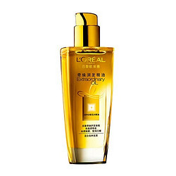 L'OREAL PARIS 巴黎欧莱雅 欧莱雅奇焕润发护发精油小金瓶100ml 免洗 滋养卷发干枯毛躁头发