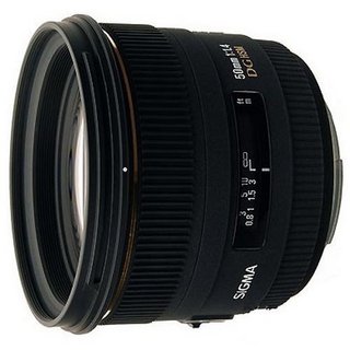 SIGMA 适马 AF 50mm F1.4 EX DG HSM 标准定焦镜头 佳能卡口