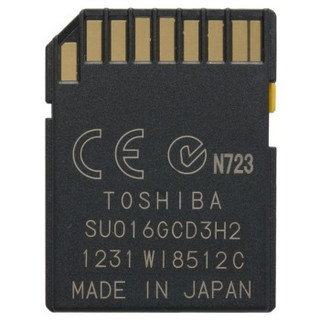 TOSHIBA 东芝 EXCERIA Type 2型 SDHC 存储卡（16GB、UHS-I）