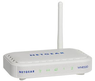 NETGEAR 美国网件 WNR500 150M WiFi 4 家用路由器 白色