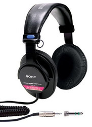 SONY 索尼 MDR-V6 头戴式耳机