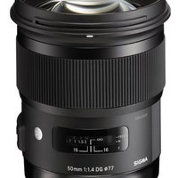 SIGMA 适马 AR 50mm F1.4 DG HSM 标准定焦镜头 索尼E卡口