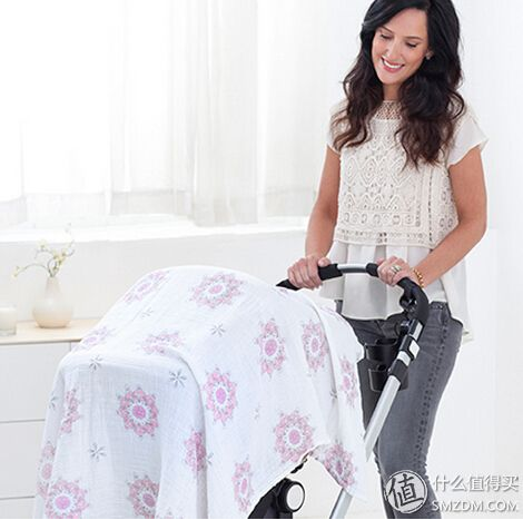 再降价:aden by aden + anais Swaddleplus Oh Boy!婴儿多功能包巾 4条装