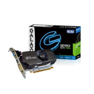 GALAXY 影驰 GTX750Ti Mini 显卡(1072MHz/5400MHz 2G/128Bit)