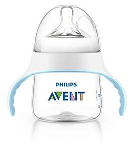 PHILIPS 飞利浦 AVENT 新安怡 自然原生系列 SCF251/03 儿童卡通企鹅学饮杯 透明色 150ml