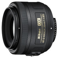 尼康(Nikon) AF-S DX 尼克尔 35mm f/1.8G 人像广角定焦镜头