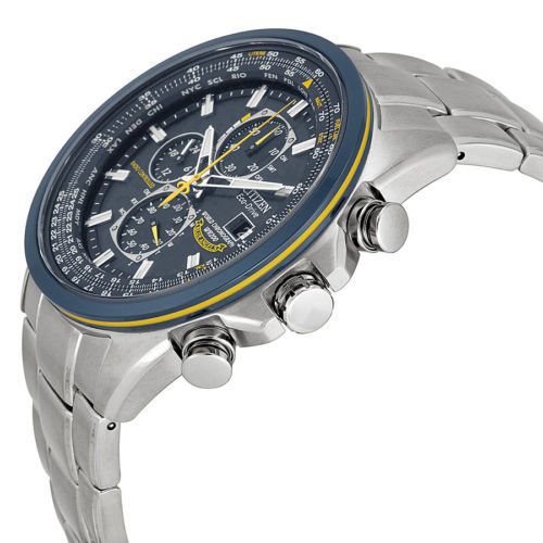 CITIZEN 西铁城超级空中之鹰蓝天使系列43毫米光动能电波腕表AT8020-54L