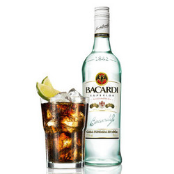 BACARDI 百加得 白朗姆酒 500ml *4件