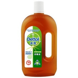 滴露(DETTOL)消毒液1.5L*2 家居杀菌衣物清洁家用宠物除菌液消毒水玩具洗衣机用杀灭螨虫除螨 *2件+凑单品