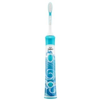 PHILIPS 飞利浦 Sonicare for Kids儿童护齿系列 HX6312/05 儿童声波震动牙刷 基础款 蓝色 含2刷头