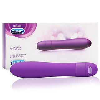 durex 杜蕾斯  V-焕觉 震动棒 紫色