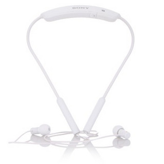 SONY 索尼 SBH80 颈戴式蓝牙耳机 白色