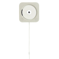 無印良品  無印良品 MUJI 壁挂式CD播放器 (白色)