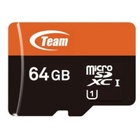 Team 十铨 MicroSDXC 存储卡(64GB、UHS-I)