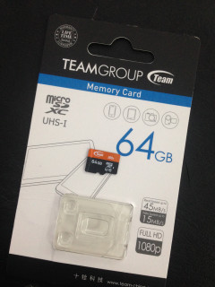 Team 十铨 MicroSDXC 存储卡（64GB、UHS-I）