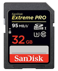 SanDisk 闪迪 Extreme PRO 至尊超极速 32GB SDHC 存储卡