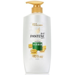 PANTENE 潘婷 丝质顺滑洗发露 750ML *4件