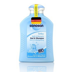 sanosan 哈罗闪 婴儿二合一洗发沐浴露 200ml *3件