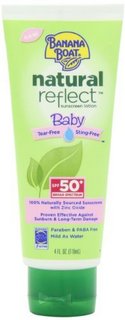 BANANA BOAT Natural Reflect Baby 儿童天然防晒霜 SPF50 118ml