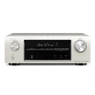 DENON 天龙 AVR-X1000 5.1声道 3D AV功放 银色