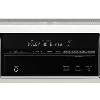 DENON 天龙 AVR-X1000 5.1声道 3D AV功放 银色