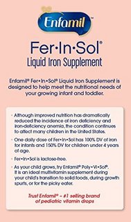 MeadJohnson Nutrition 美赞臣 Enfamil Fer-In-Sol 补铁滴剂 50ml