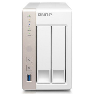 QNAP 威联通 TS-251 2盘位NAS（J1900、4GB）