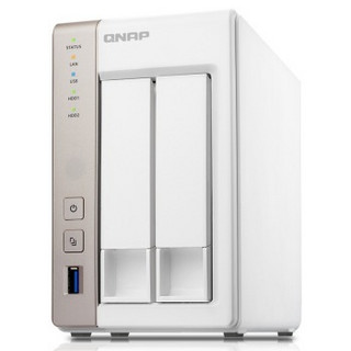 QNAP 威联通 TS-251 2盘位NAS（J1900、4GB）