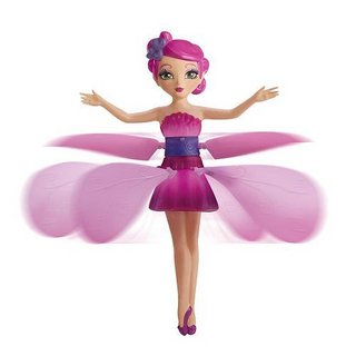 Flutterbye Flower Fairy 20060245 粉红花仙子飞行玩具