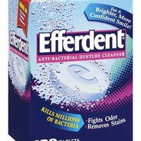 Efferdent Anti-Bacterial 假牙清洁片
