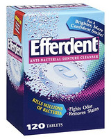 Efferdent Anti-Bacterial 假牙清潔片