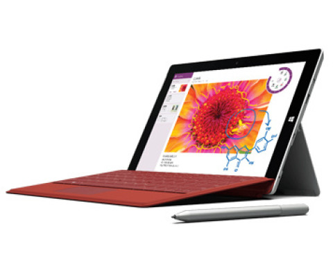 microsoft 微软 surface 3 平板电脑(atom x7 128gb)官翻版