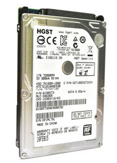 HGST 日立 HTE721010A9E630 1TB 增强型笔记本硬盘