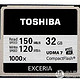 TOSHIBA 东芝 EXCERIA型高速CF卡 32GB 存储卡（1000X、Class 10）