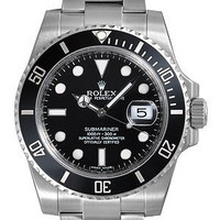 ROLEX 劳力士 Submariner 潜航者型 Black Dial Stainless 116610 男款机械腕表