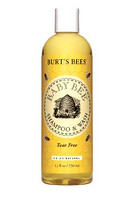 美国Burt's Bees进口宝宝洗发沐浴露（天然香）350ml*2个 *5件