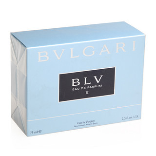 BVLGARI 宝格丽 蓝茶二世女士浓香水 EDP 75ml