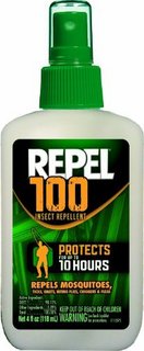 Repel 100 Insect Repellent 美国军用防蚊剂 4盎司