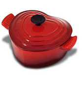 Le Creuset 酷彩 珐琅铸铁类 心形锅