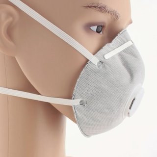 MASkin 6175 活性炭+呼气阀型 杯型防护口罩