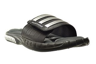  adidas 阿迪达斯 Superstar 3G Slides  男士户外拖鞋