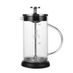 泰摩 法压壶咖啡壶 家用玻璃滤杯冲茶器 单层滤网 经典款350ml