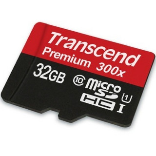 Transcend 创见 Premium 300x microSDHC 存储卡（32GB、UHS-I）