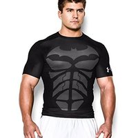 安德玛UNDER ARMOUR Alter Ego 英雄系列 蝙蝠侠 男款紧身衣