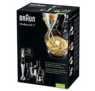 BRAUN 博朗 MQ785 手持搅拌器 1.2L 黑色