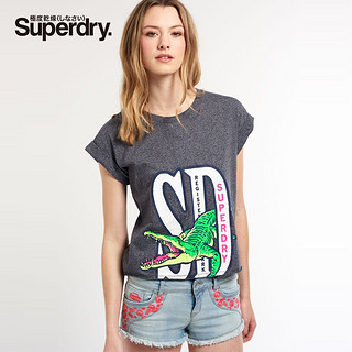 SuperDry 印花短袖女士T恤