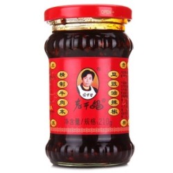 陶华碧 老干妈 精制牛肉末豆豉油辣椒 210g *6件