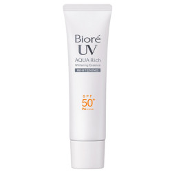 Biore 碧柔 AQUA Rich系列 水活防晒美白凝霜 SPF50+ PA++++ 33g 