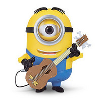 新低价：Minions Stuart Interacts with Guitar 弹吉他的小黄人