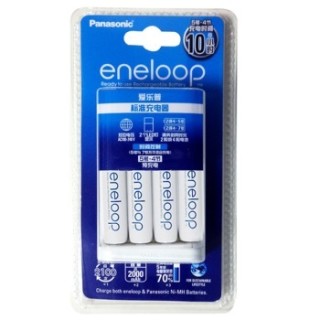 eneloop 爱乐普 K-KJ18MCC40C 高性能 标准充电套装(5号*4节)